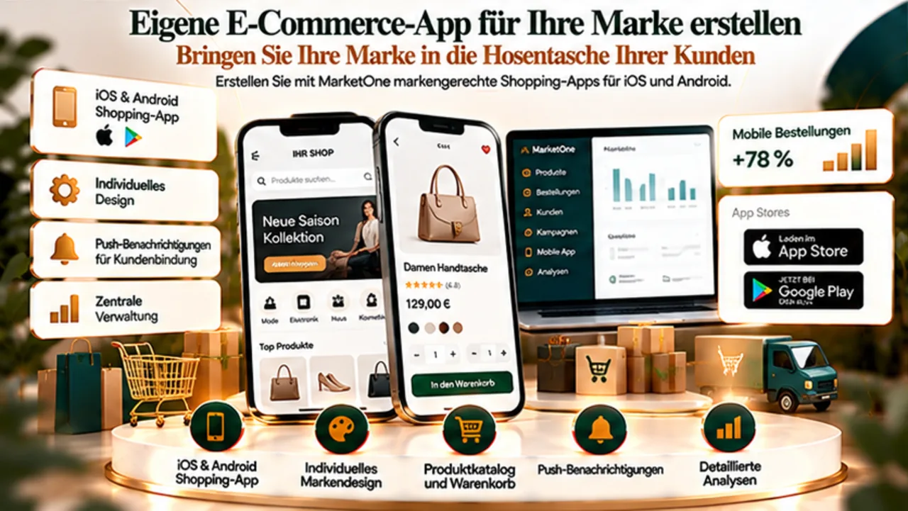 Eigene E-Commerce-App für Ihre Marke erstellen