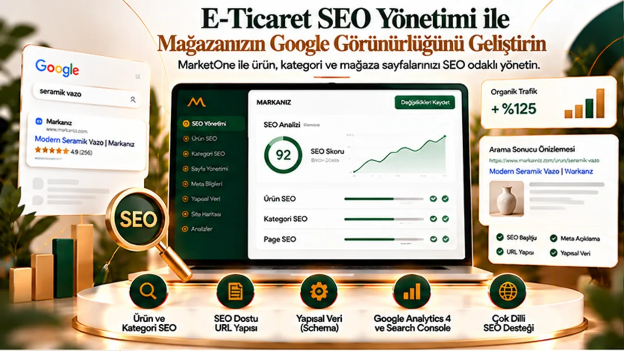 E-Ticaret SEO Yönetimi ile Mağazanızın Google Görünürlüğünü Geliştirin