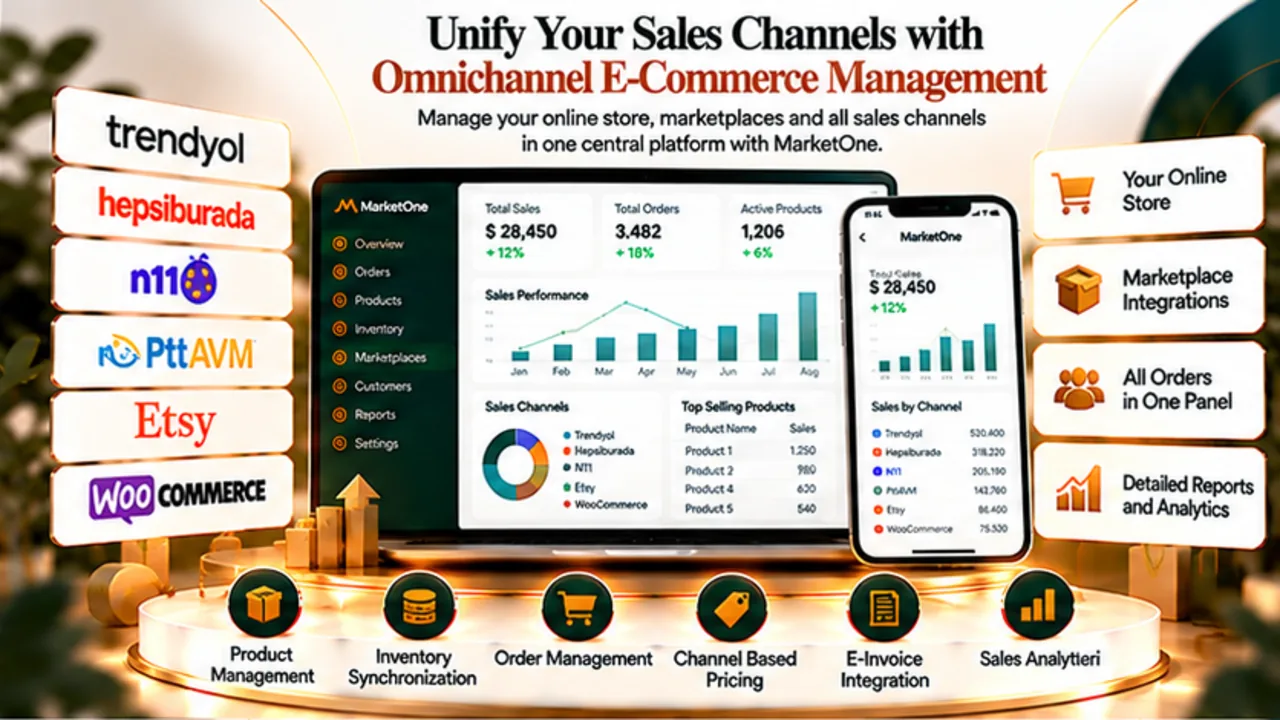 Unify Your Sales Channels with Omnichannel E-Commerce Management