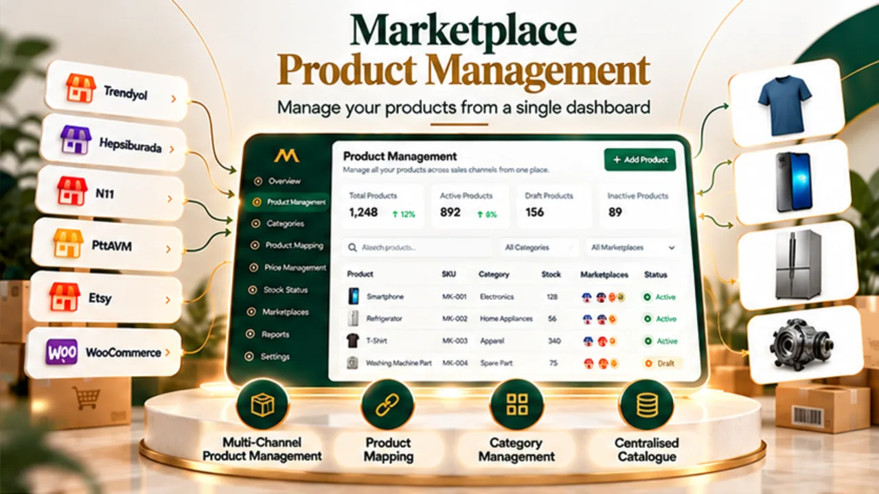 Manage Marketplace Products from One Dashboard