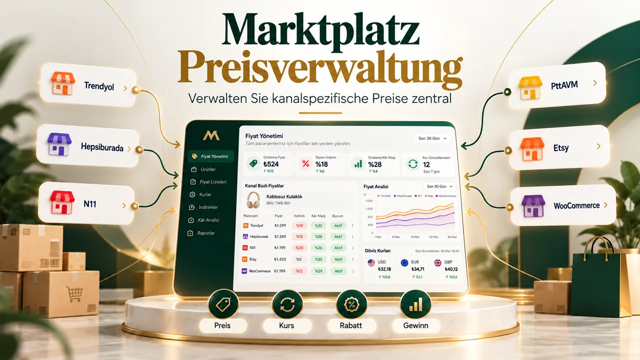 Marktplatz-Preise zentral und kanalspezifisch verwalten